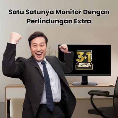 Satu Satunya Monitor Dengan Perlindungan Extra