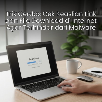 Trik Cerdas Cek Keaslian Link dan File Download di Internet Agar Terhindar dari Malware