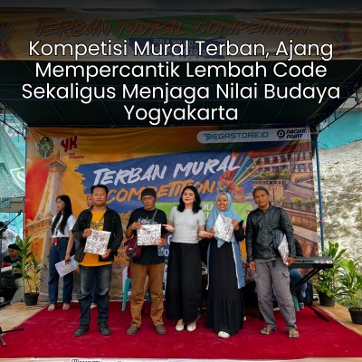 Kompetisi Mural Terban, Ajang Mempercantik Lembah Code Sekaligus Menjaga Nilai Budaya Yogyakarta