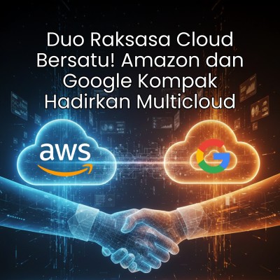 Duo Raksasa Cloud Bersatu! Amazon dan Google Kompak Hadirkan Multicloud