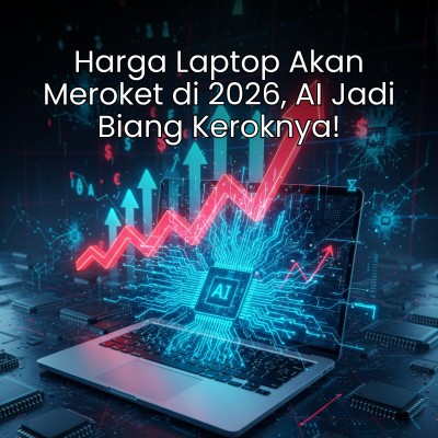 Harga Laptop Akan Meroket di 2026, AI Jadi Biang Keroknya!