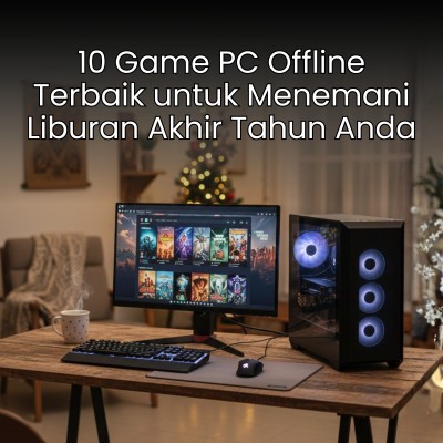10 Game PC Offline Terbaik untuk Menemani Liburan Akhir Tahun Anda