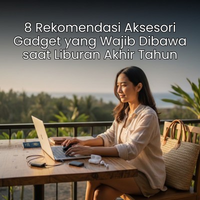 8 Rekomendasi Aksesori Gadget yang Wajib Dibawa saat Liburan Akhir Tahun