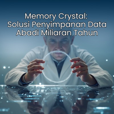 Memory Crystal: Solusi Penyimpanan Data Abadi Miliaran Tahun