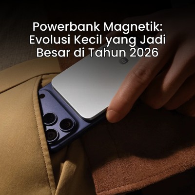 Powerbank Magnetik: Evolusi Kecil yang Jadi Besar di Tahun 2026