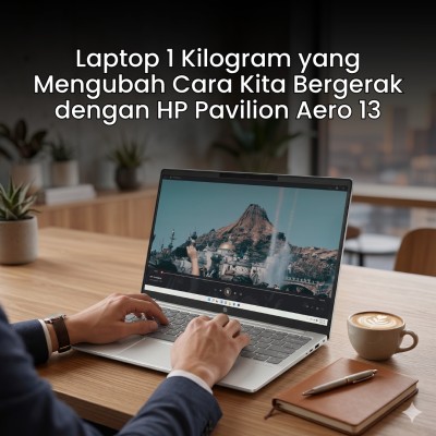 Laptop 1 Kilogram yang Mengubah Cara Kita Bergerak dengan HP Pavilion Aero 13