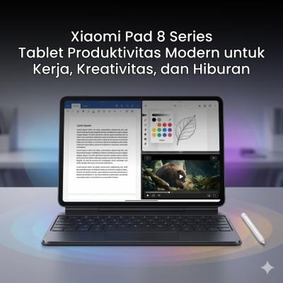 Xiaomi Pad 8 Series: Tablet Produktivitas Modern untuk Kerja, Kreativitas, dan Hiburan