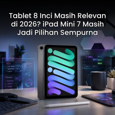 Tablet 8 Inci Masih Relevan di 2026? iPad Mini 7 Masih Jadi Pilihan Sempurna