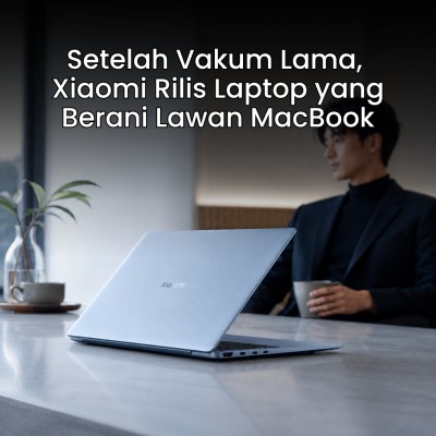 Setelah Vakum Lama, Xiaomi Rilis Laptop yang Berani Lawan MacBook