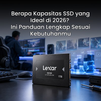 Berapa Kapasitas SSD yang Ideal di 2026? Ini Panduan Lengkap Sesuai Kebutuhanmu