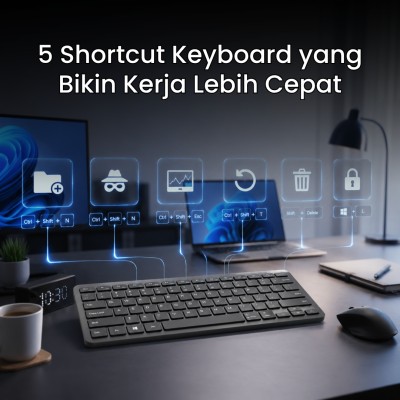5 Shortcut Keyboard yang Bikin Kerja Lebih Cepat