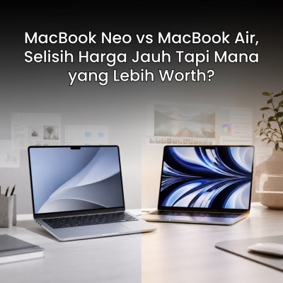 MacBook Neo vs MacBook Air, Selisih Harga Jauh Tapi Mana yang Lebih Worth?