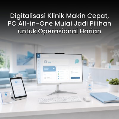 Digitalisasi Klinik Makin Cepat, PC All-in-One Mulai Jadi Pilihan untuk Operasional Harian
