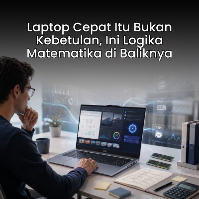 Laptop Cepat Itu Bukan Kebetulan, Ini Logika Matematika di Baliknya