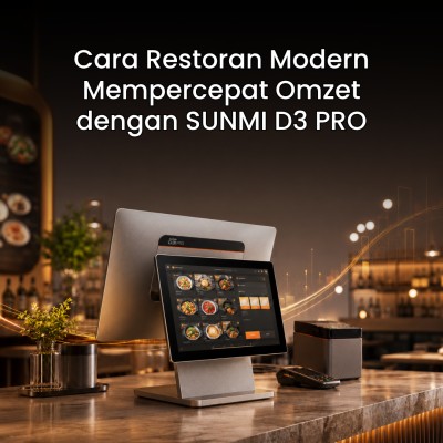 Cara Restoran Modern Mempercepat Omzet dengan SUNMI D3 PRO
