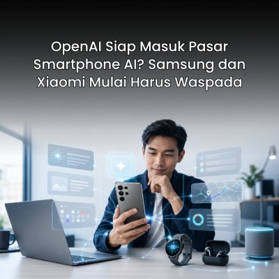 OpenAI Siap Masuk Pasar Smartphone AI? Samsung dan Xiaomi Mulai Harus Waspada