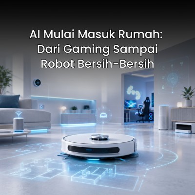AI Mulai Masuk Rumah: Dari Gaming Sampai Robot Bersih-Bersih