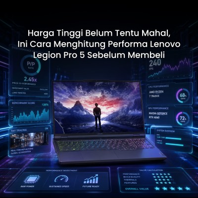 Harga Tinggi Belum Tentu Mahal, Ini Cara Menghitung Performa Lenovo Legion Pro 5 Sebelum Membeli