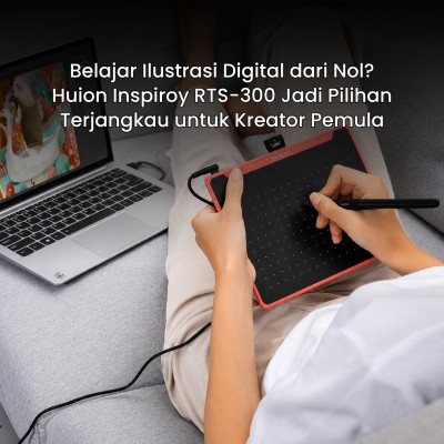 Belajar Ilustrasi Digital dari Nol? Huion Inspiroy RTS-300 Jadi Pilihan Terjangkau untuk Kreator Pemula