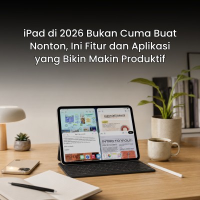iPad di 2026 Bukan Cuma Buat Nonton, Ini Fitur dan Aplikasi yang Bikin Makin Produktif