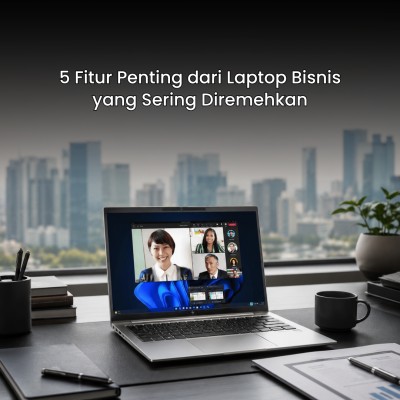 5 Fitur Penting dari Laptop Bisnis yang Sering Diremehkan