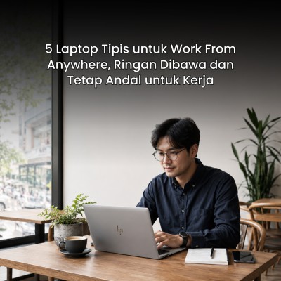 5 Laptop Tipis untuk Work From Anywhere, Ringan Dibawa dan Tetap Andal untuk Kerja
