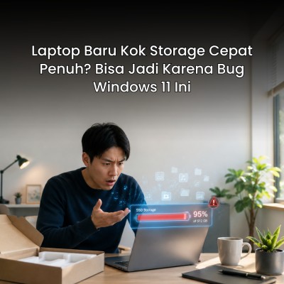 Laptop Baru Kok Storage Cepat Penuh? Bisa Jadi Karena Bug Windows 11 Ini