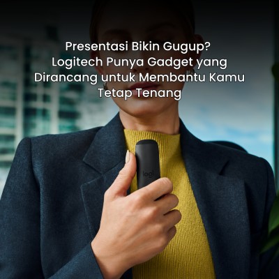 Presentasi Bikin Gugup? Logitech Punya Gadget yang Dirancang untuk Membantu Kamu Tetap Tenang