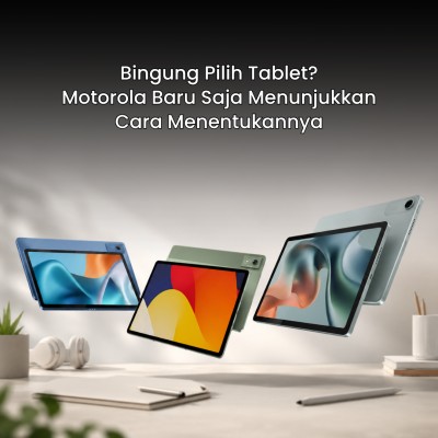 Bingung Pilih Tablet? Motorola Baru Saja Menunjukkan Cara Menentukannya
