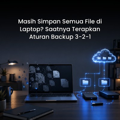 Masih Simpan Semua File di Laptop? Saatnya Terapkan Aturan Backup 3-2-1