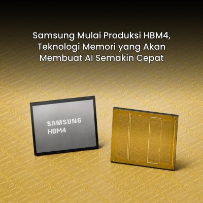 Samsung Mulai Produksi HBM4, Teknologi Memori yang Akan Membuat AI Semakin Cepat