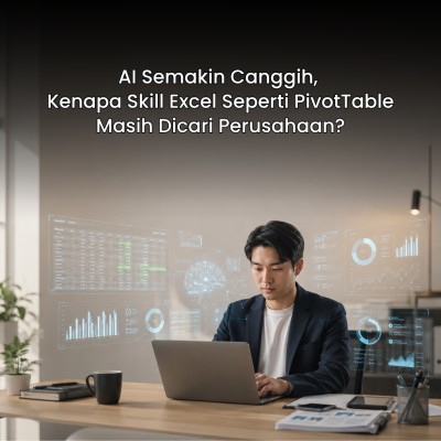 AI Semakin Canggih, Kenapa Skill Excel Seperti PivotTable Masih Dicari Perusahaan?