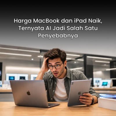 Harga MacBook dan iPad Naik, Ternyata AI Jadi Salah Satu Penyebabnya