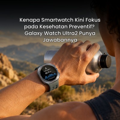 Kenapa Smartwatch Kini Fokus pada Kesehatan Preventif? Galaxy Watch Ultra2 Punya Jawabannya