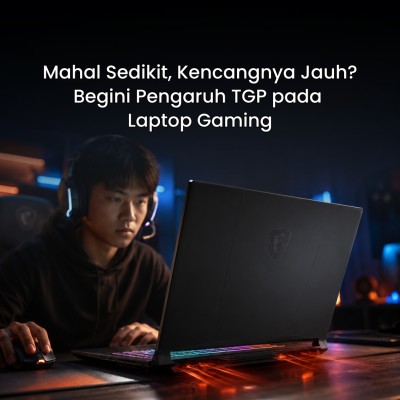Mahal Sedikit, Kencangnya Jauh? Begini Pengaruh TGP pada Laptop Gaming