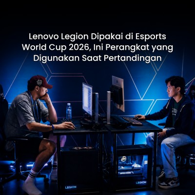 Lenovo Legion Dipakai di Esports World Cup 2026, Ini Perangkat yang Digunakan Saat Pertandingan