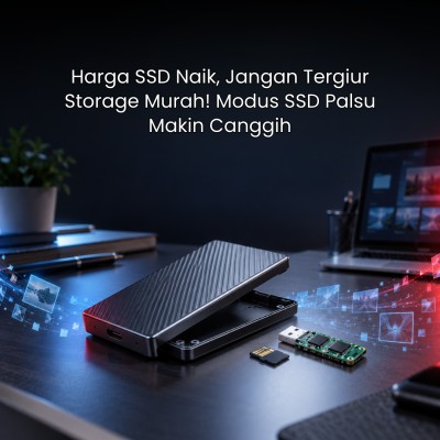 Harga SSD Naik, Jangan Tergiur Storage Murah! Modus SSD Palsu Makin Canggih