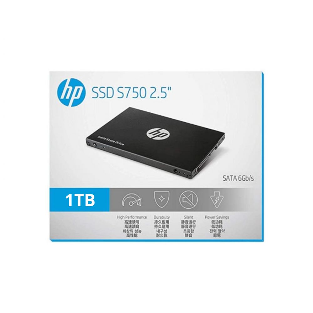 HP SSD Internal S750 2.5 SATA III 1TB