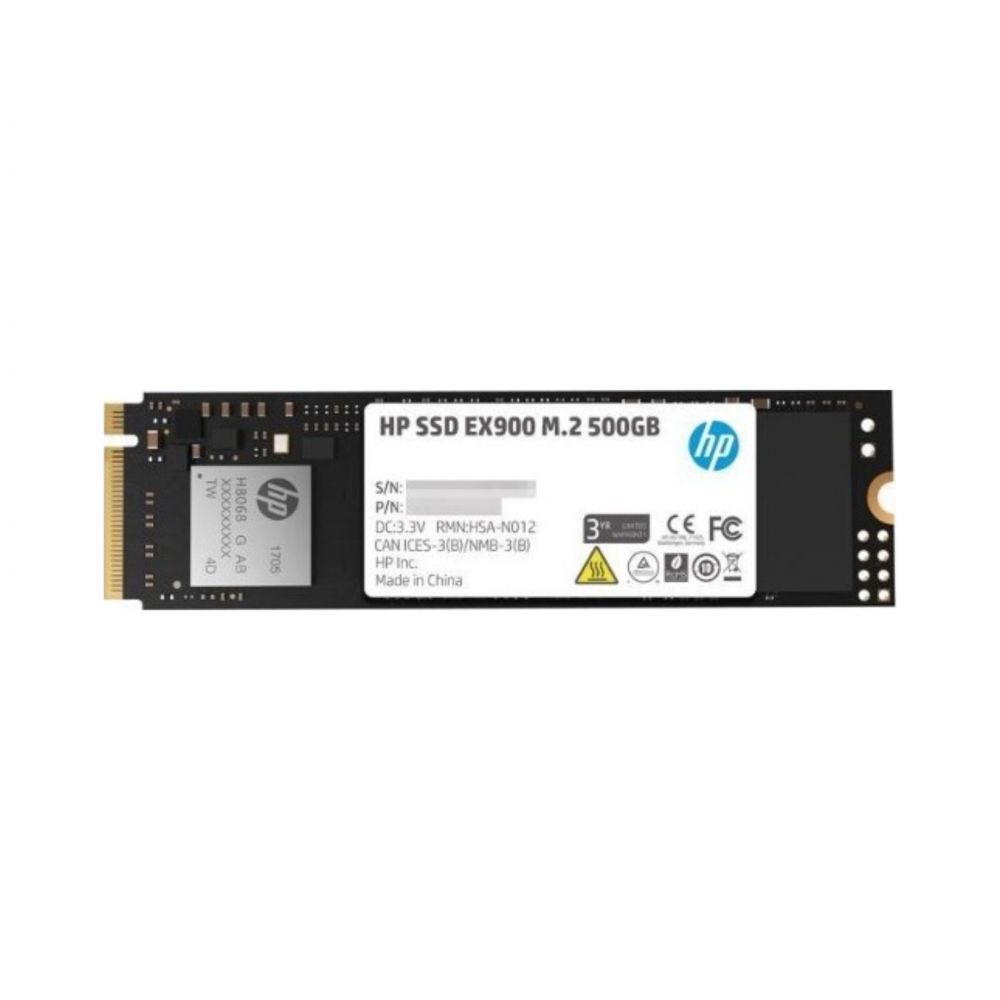 HP SSD Internal EX900 M.2 NVMe 500GB
