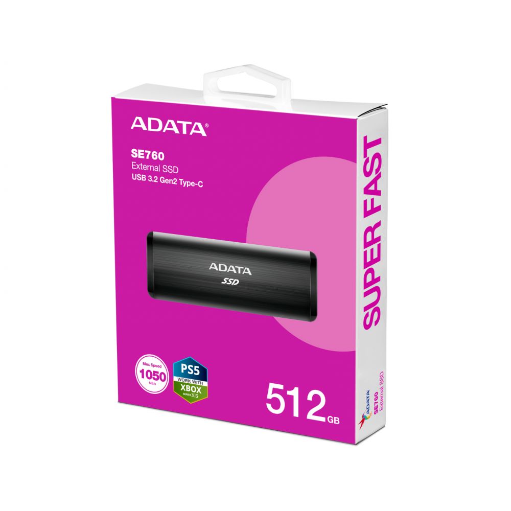 ADATA SSD External SE760 512GB 1050MB/s