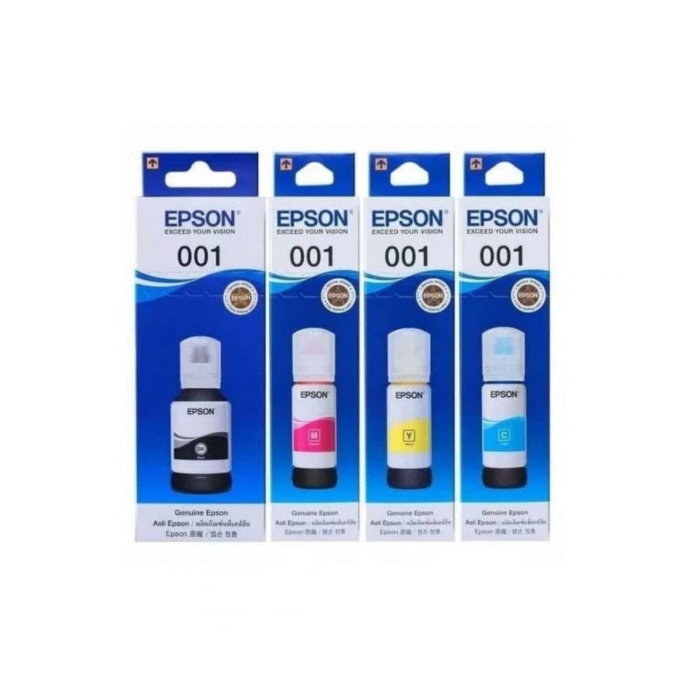 Tinta Epson 001 (L4150, L4160, L6160, L6170, L6190, L14150) Black 
