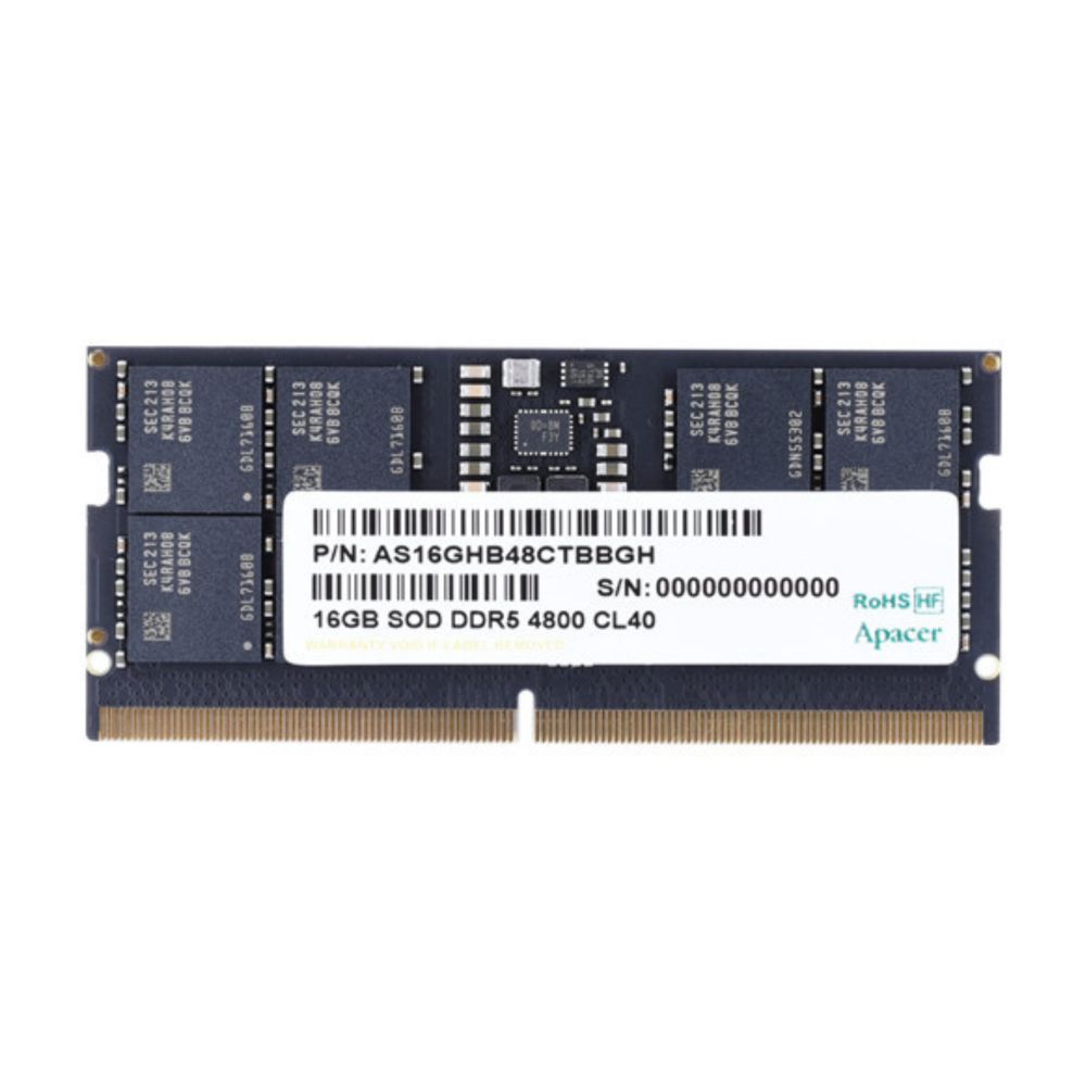 APACER 16GB DDR5 4800 SODIMM RAM 