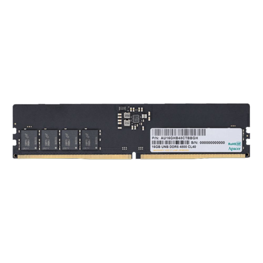 Apacer RAM 16GB DDR5 4800 LONGDIMM 
