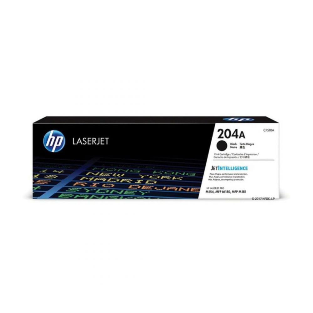 HP 204A LaserJet Toner Cartridge (CF510A) Black
