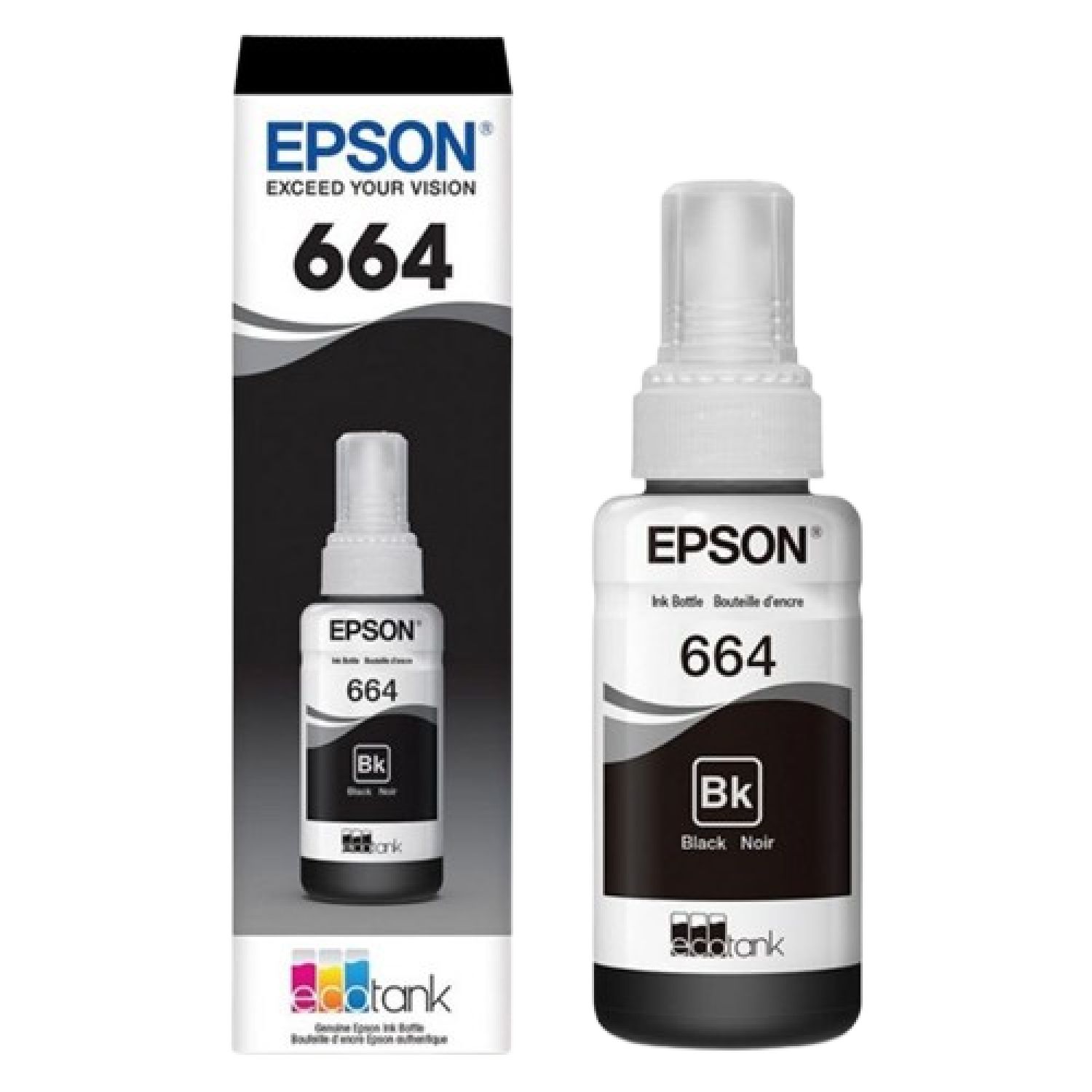 Tinta Epson 664 Black T6641