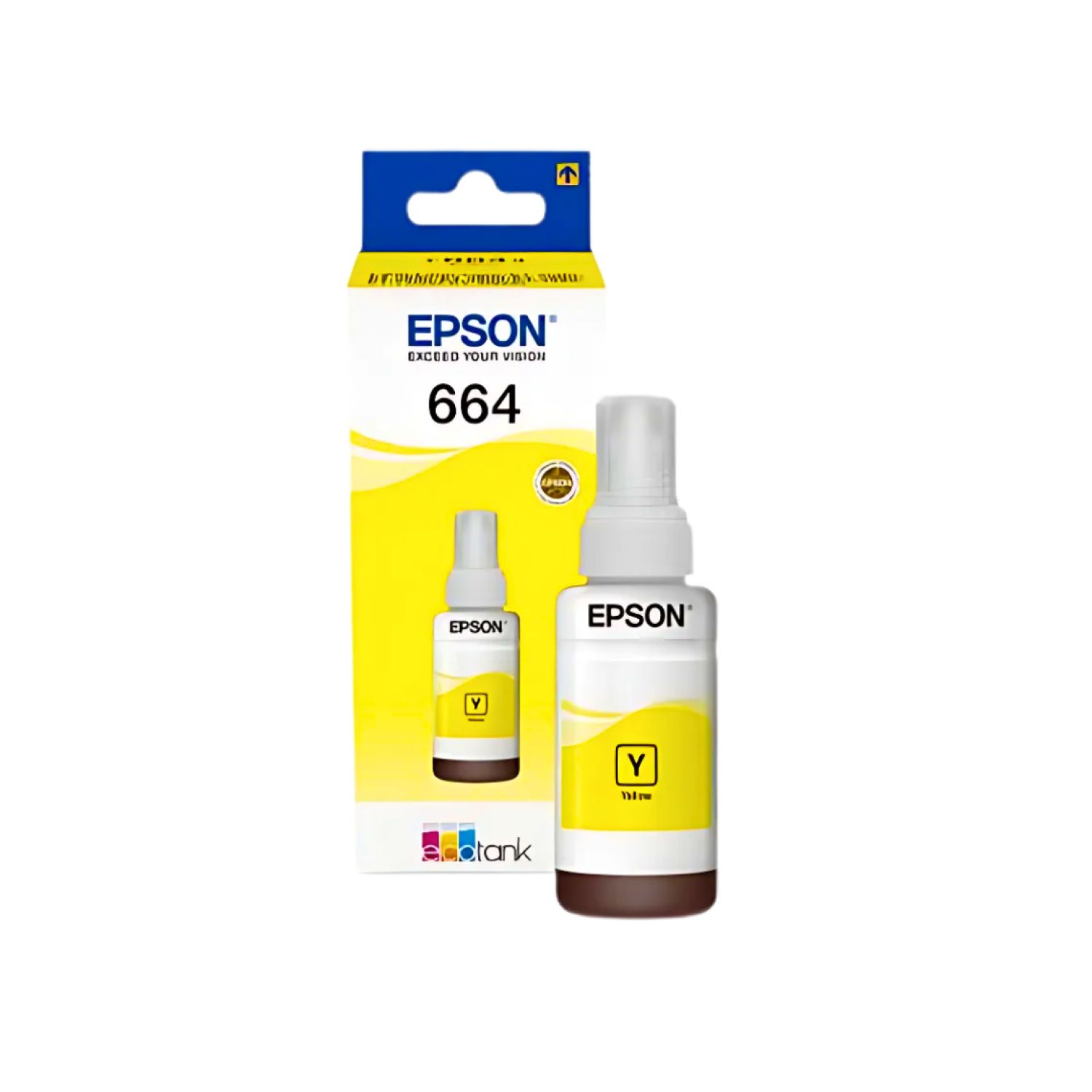 Tinta Epson 664 Yellow T6644