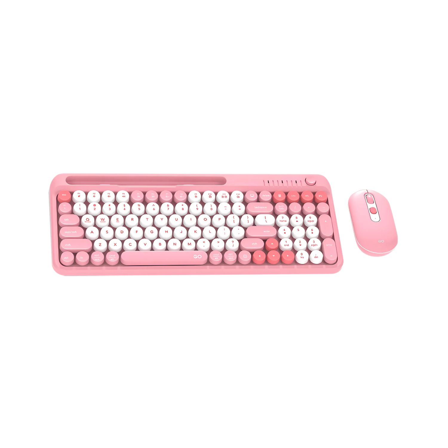 Fantech Keyboard Mouse Go Mochi 101 WK899 Pink