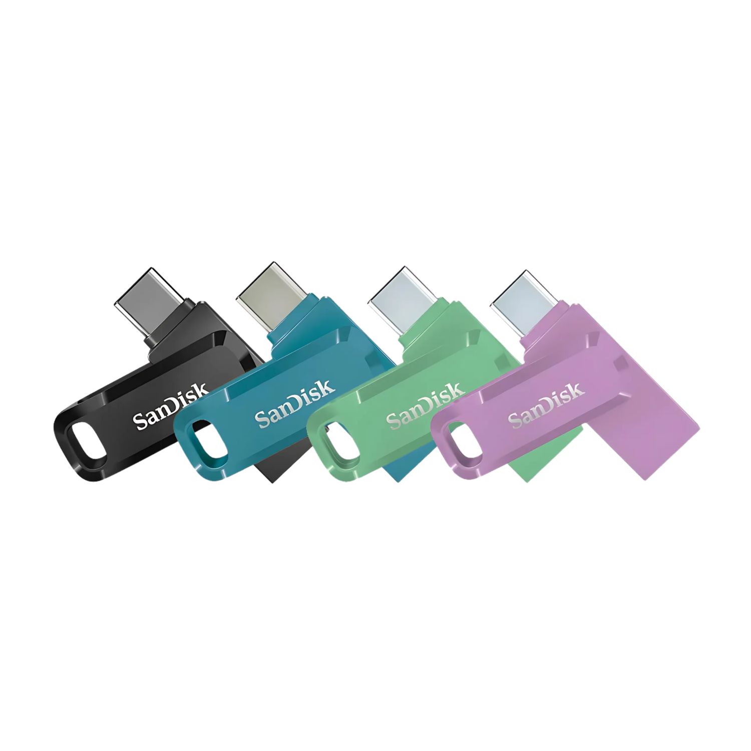 Sandisk Dual Drive Go Type C OTG 64Gb Green
