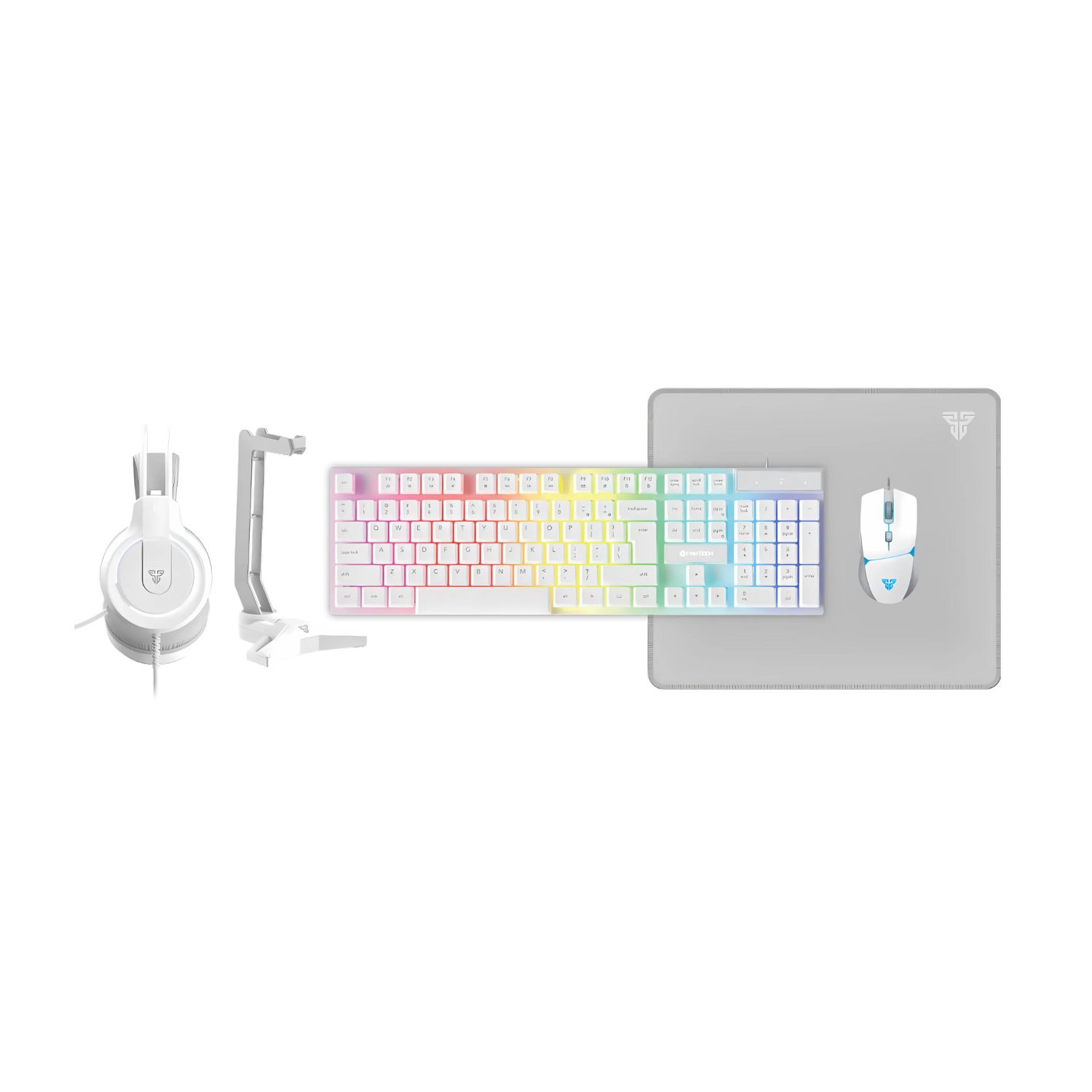 Fantech Keyboard Gaming Set 5 in 1 P51 White