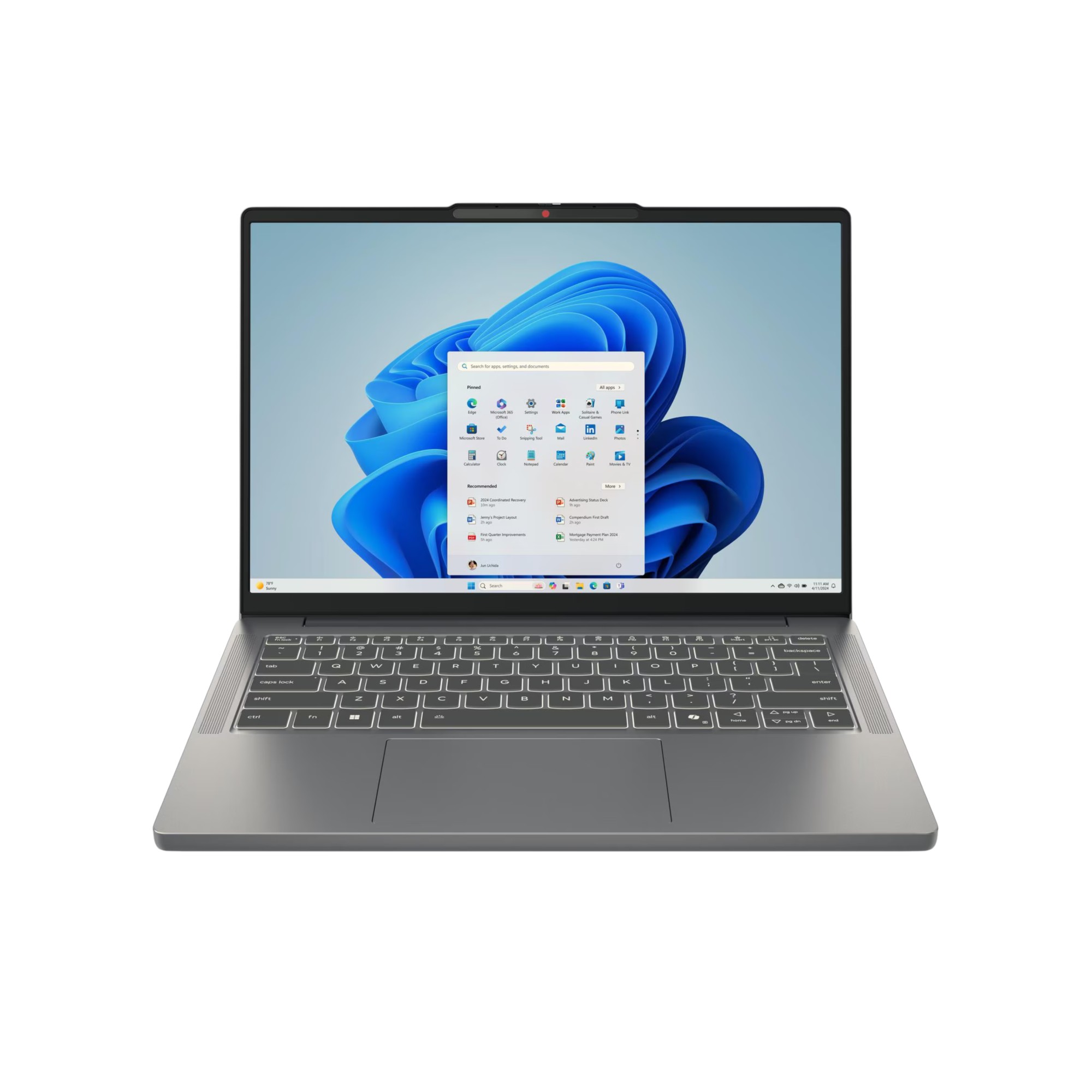 Lenovo IdeaPad Slim 3 14IRH10-83K0007EID Grey